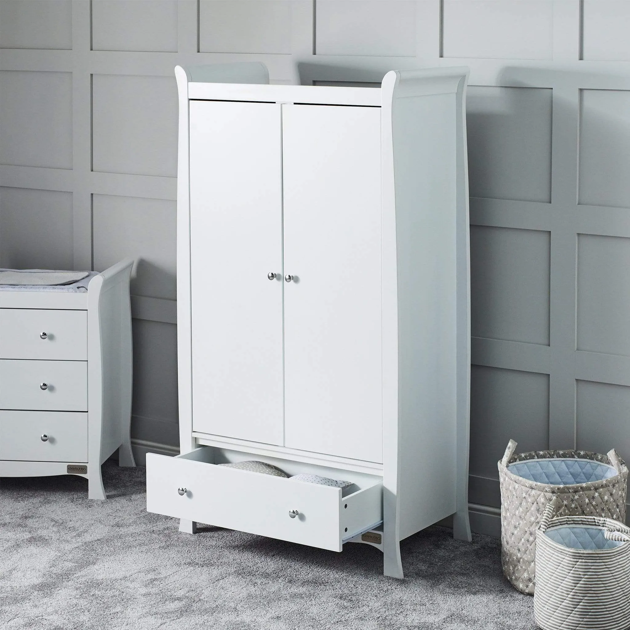 Ickle Bubba Snowdon Classic 3 Piece Furniture Set - White