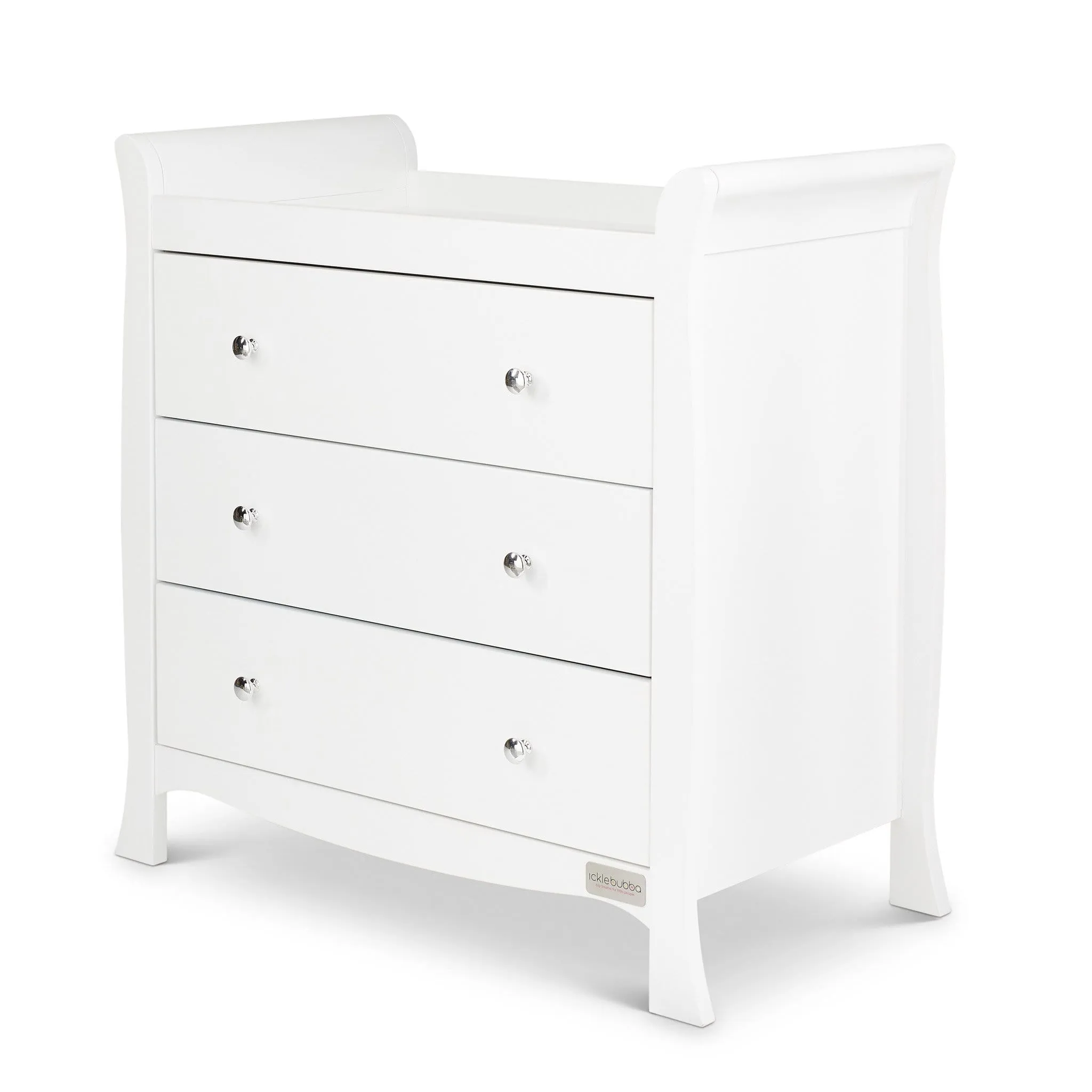Ickle Bubba Snowdon Classic 3 Piece Furniture Set - White