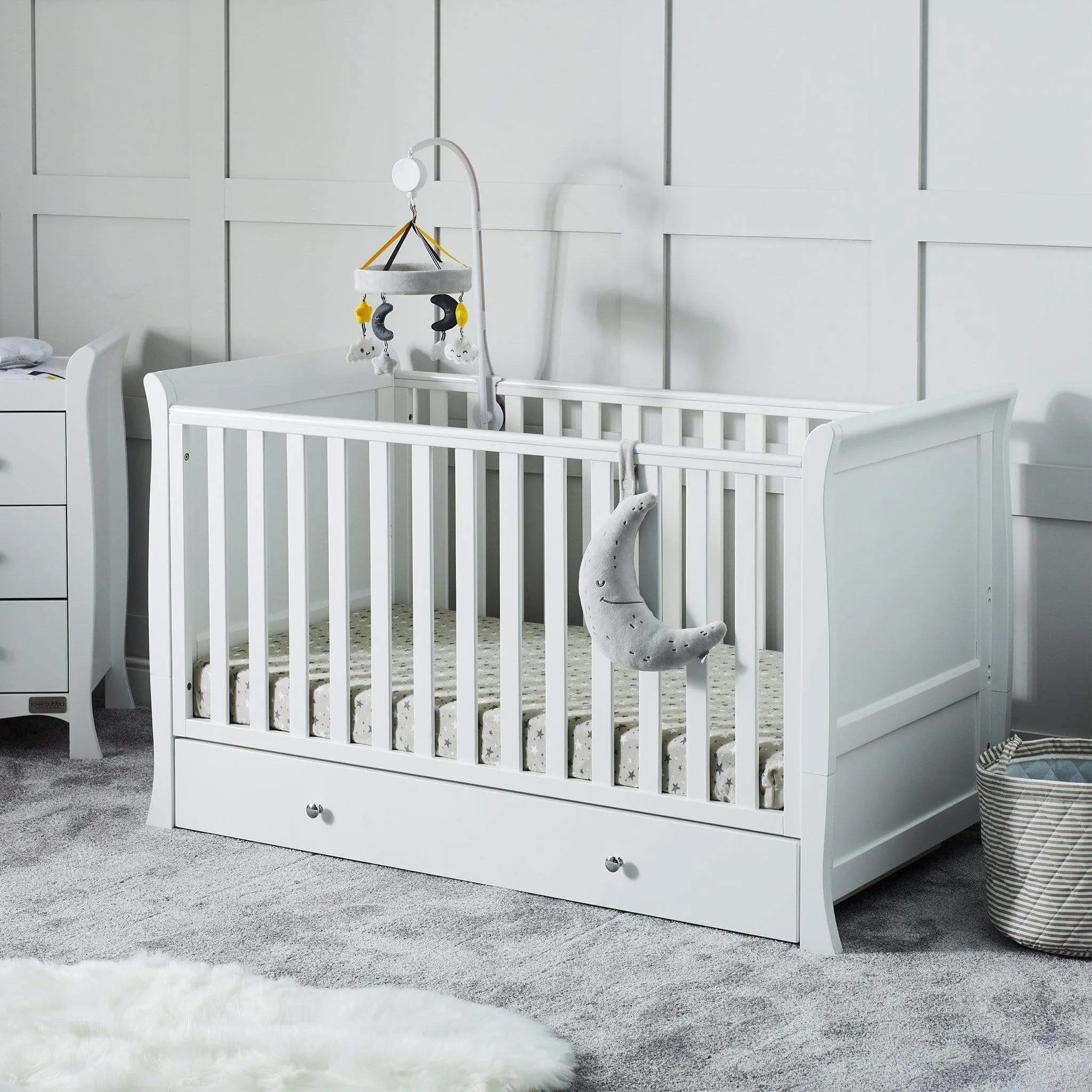 Ickle Bubba Snowdon Classic 3 Piece Furniture Set - White