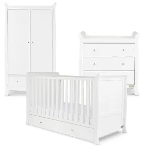 Ickle Bubba Snowdon Classic 3 Piece Furniture Set - White