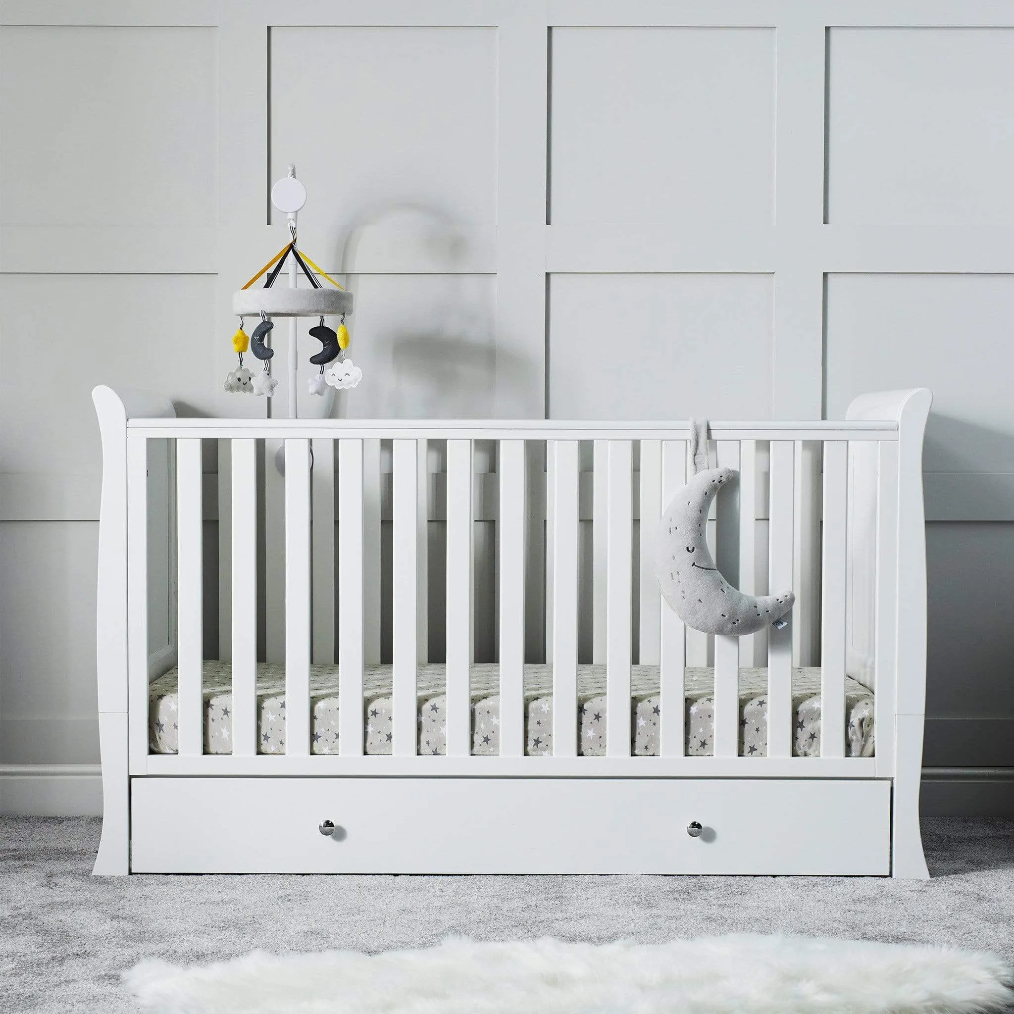 Ickle Bubba Snowdon Classic 3 Piece Furniture Set - White