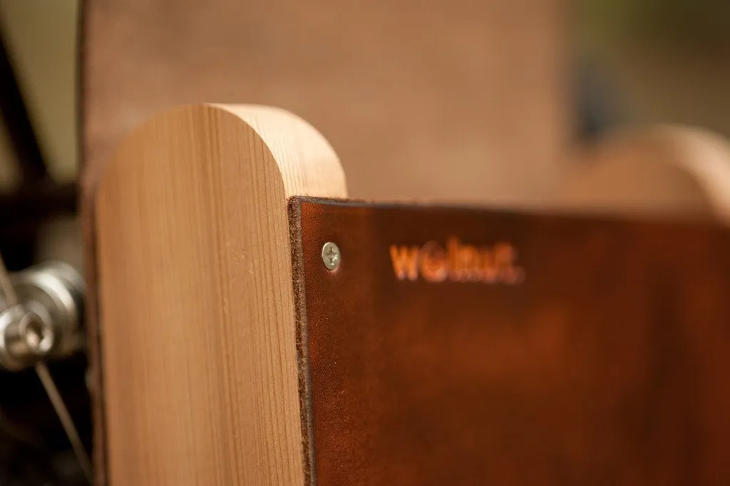 Leather Bicycle Bag - "Pocket Pannier"