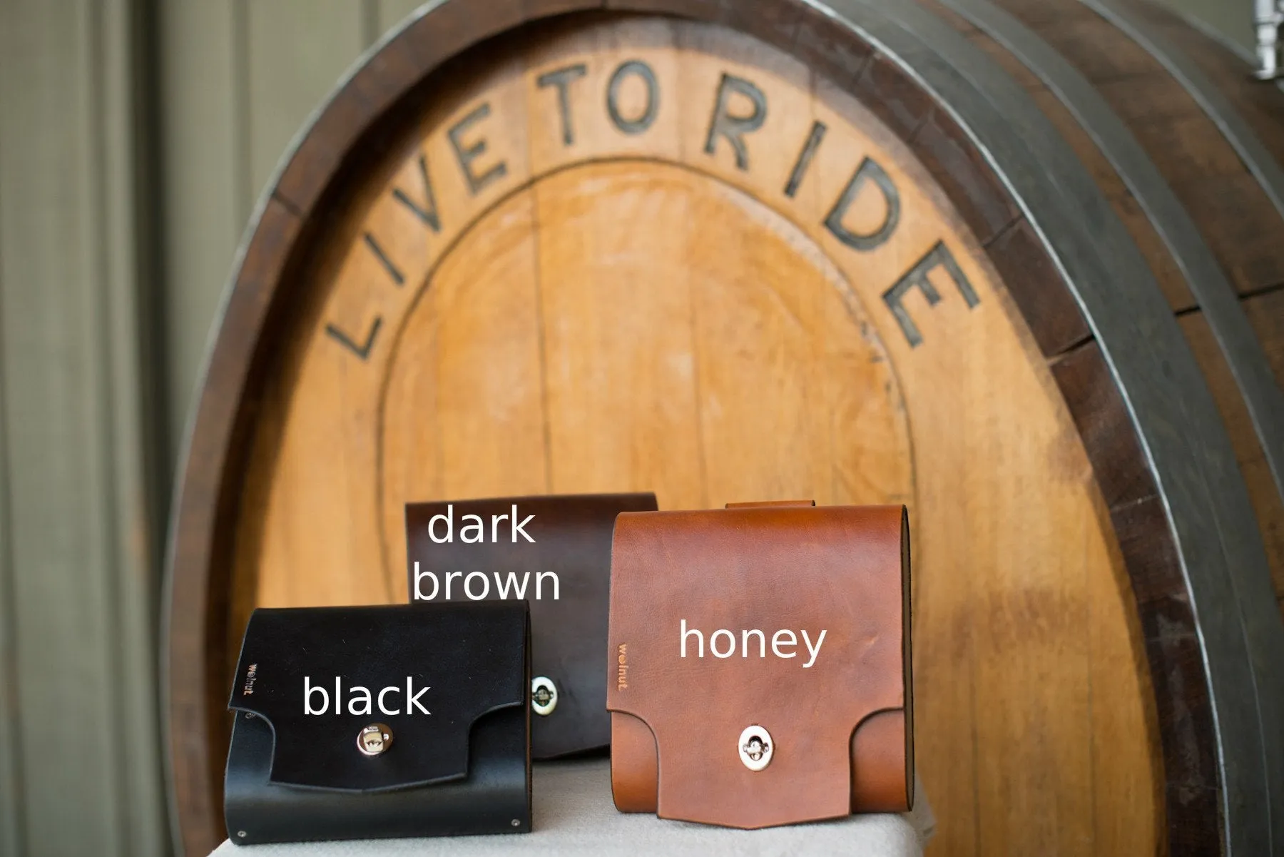 Leather Bicycle Bag - "Pocket Pannier"