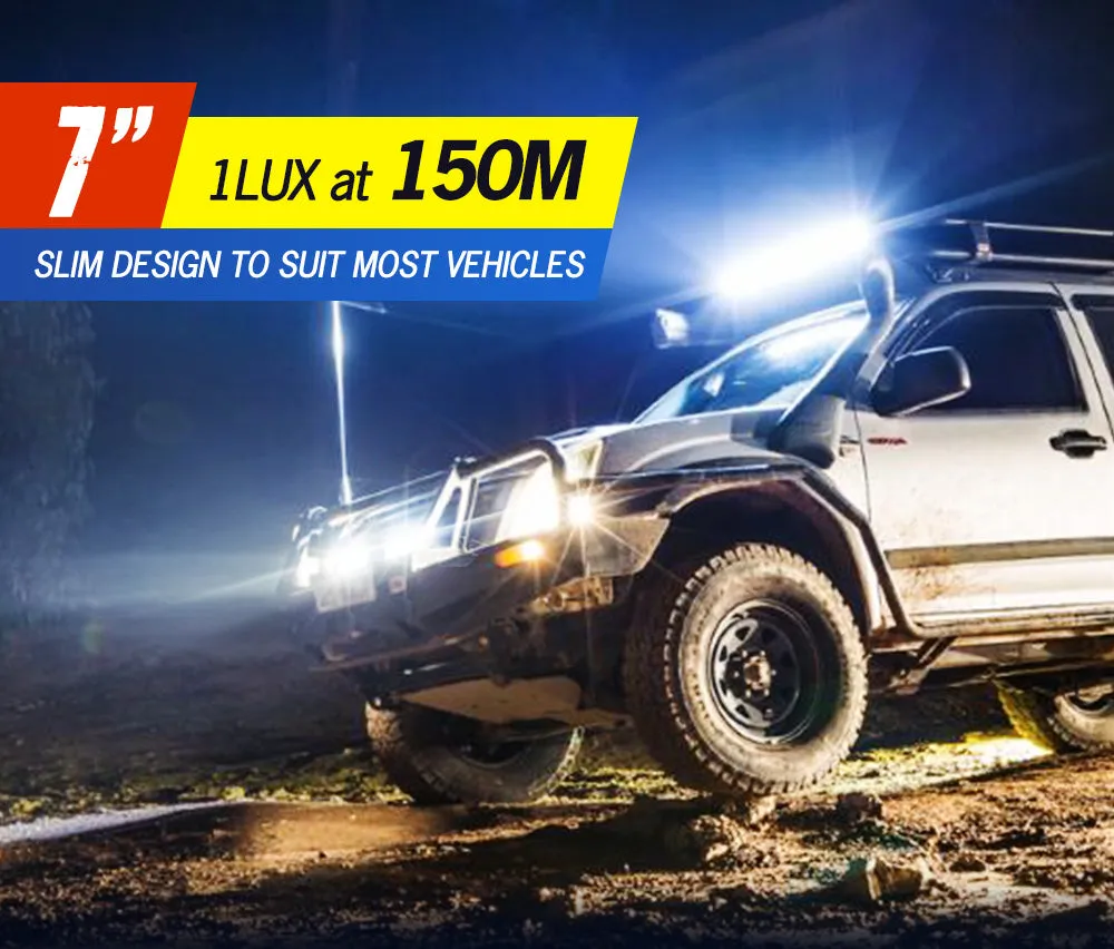 Lightfox 7inch Led Light Bar 1 Lux @ 150M IP68 5,950 Lumens