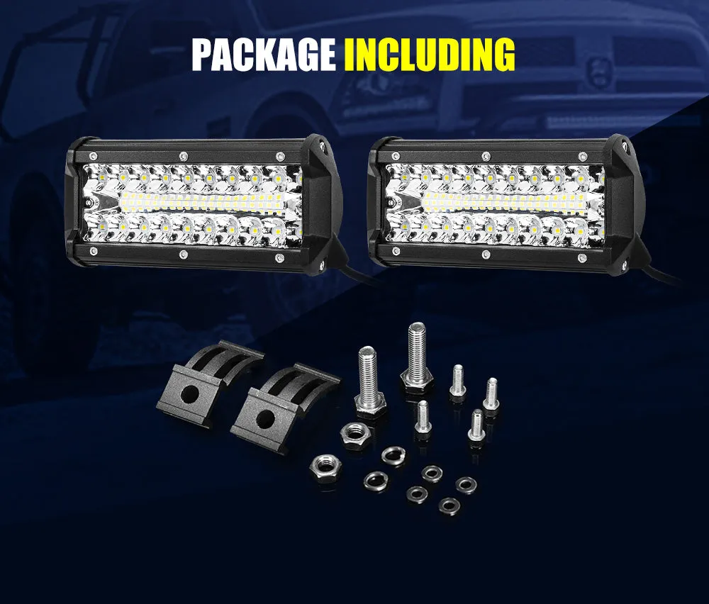 Lightfox 7inch Led Light Bar 1 Lux @ 150M IP68 5,950 Lumens