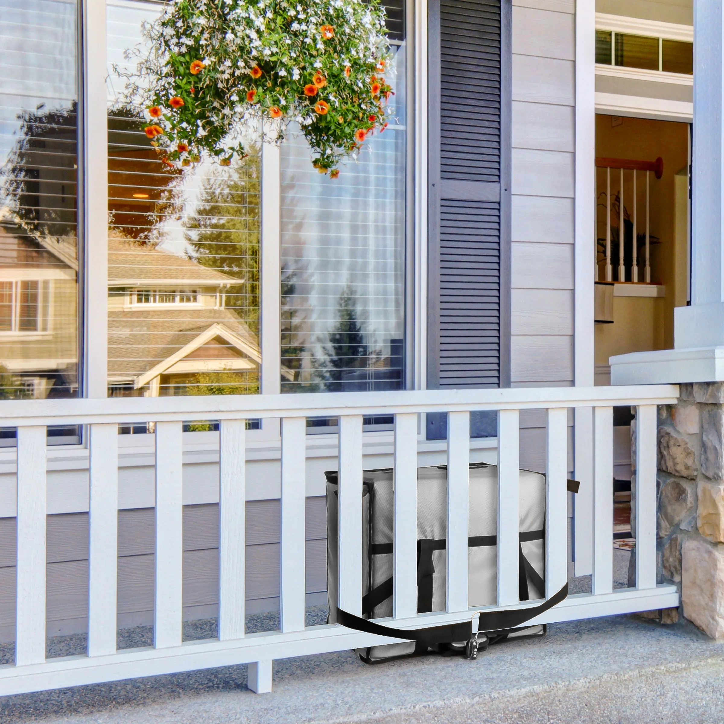 Locking Home Delivery Bag for Groceries, Packages, Food Delivery, etc.