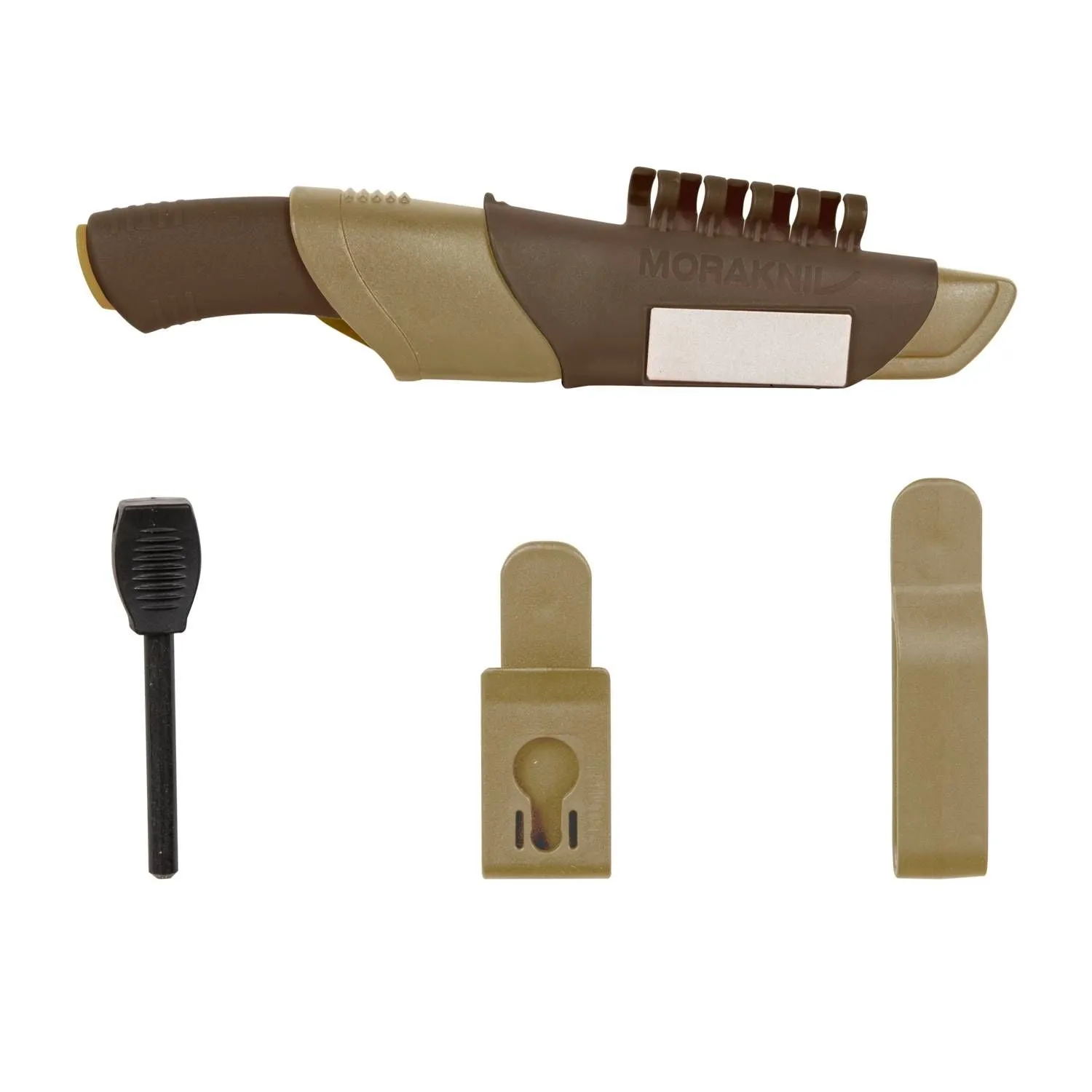Morakniv Bushcraft Survival Desert Stainless Steel