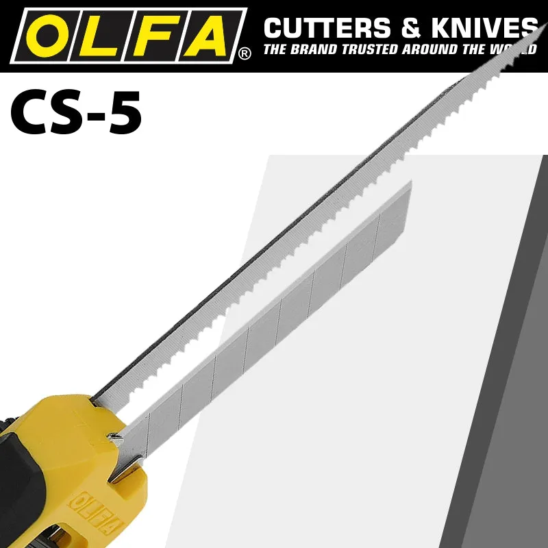 OLFA OLFA RETRACTABLE SAW KNIFE WITH MTB BLADE AND SWB1 BLADE CTR CS-5