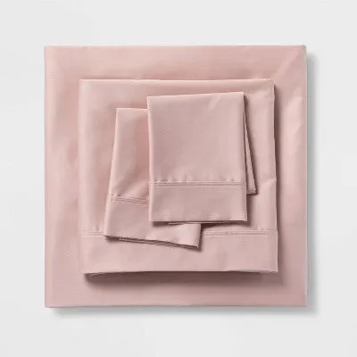 Open Box - 500 Thread Count Tri-Ease Solid Sheet Set - Threshold