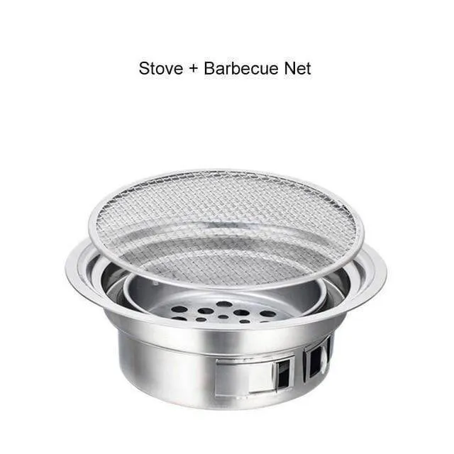 Outdoor Charcoal Barbecue Grill