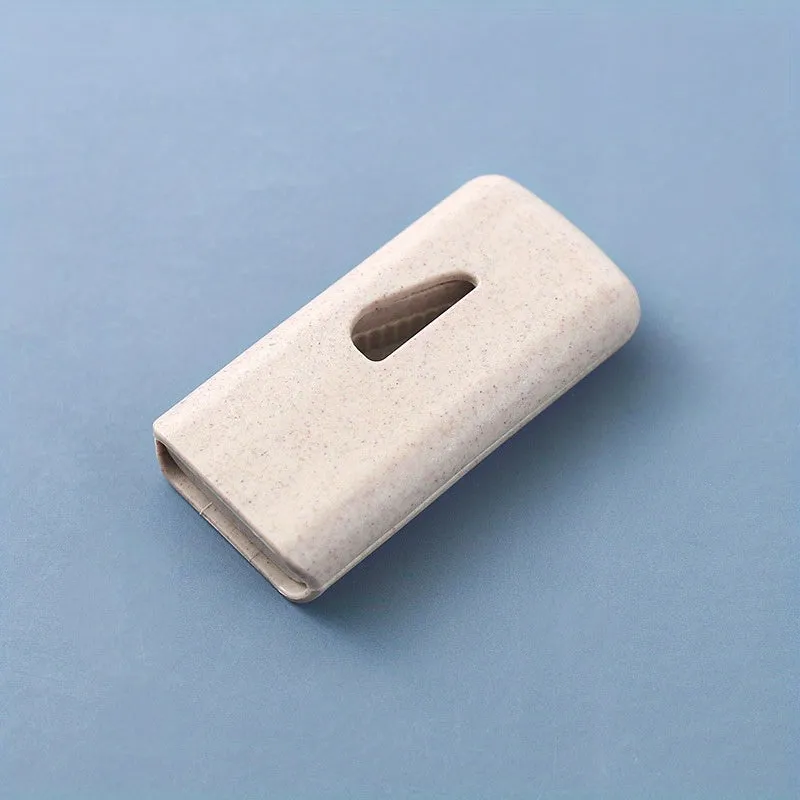 Portable Pill Cutter with Medicine Storage  Easy Rectangular Pill Splitter