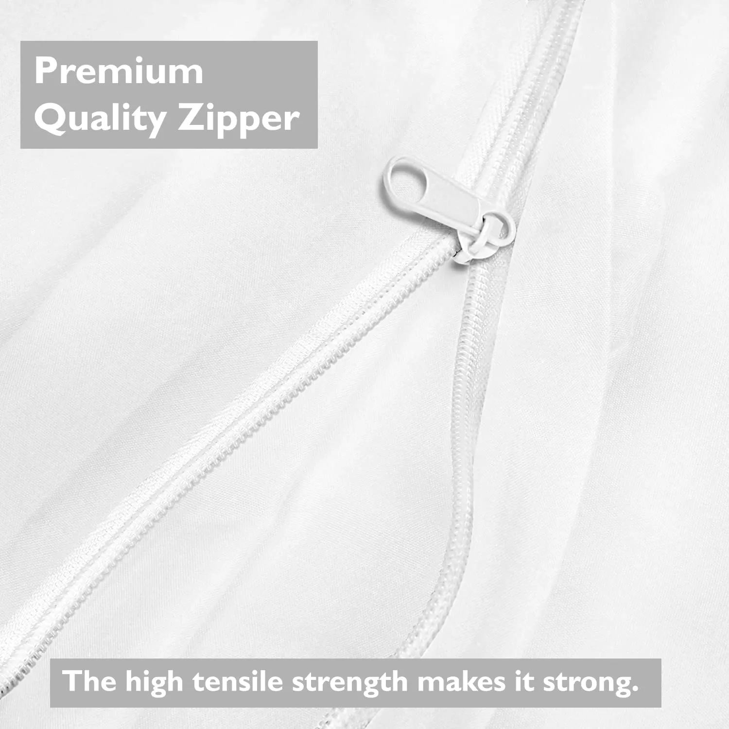 Pure Eco Fitted Sheet Zipper King Size 78" X 80" Inches Fit 10" Deep Pocket Black, 600 TC 100% Egyptian Cotton Sateen Weave Zipper Mattress Cover King Size Zipper Bed Sheet King Size