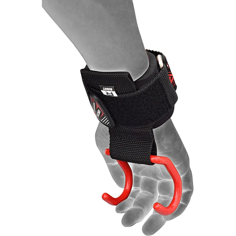 RDX W15 Anchor Wrist Straps with Hook