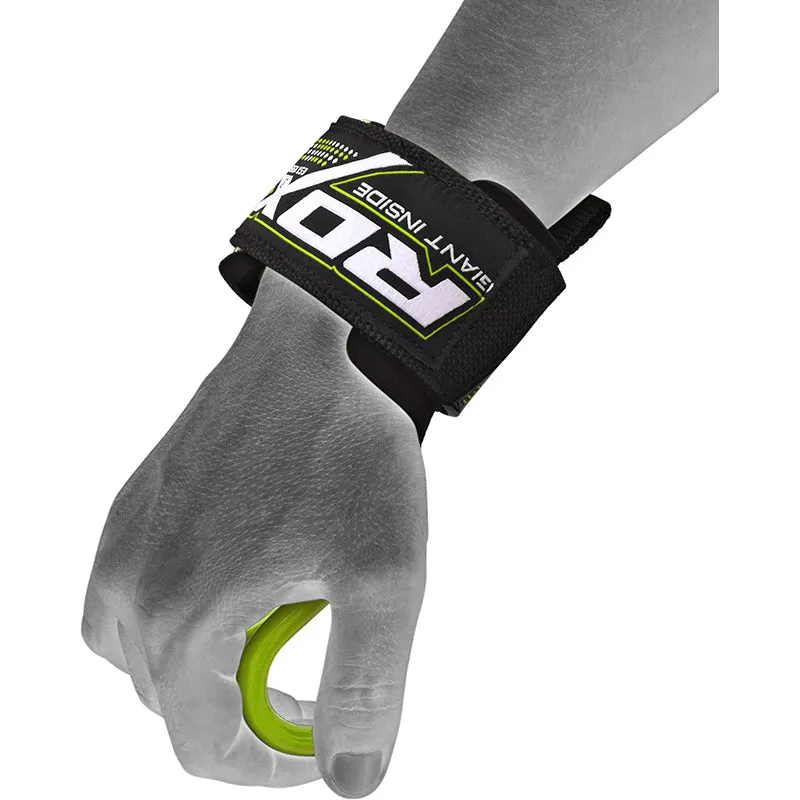RDX W15 Anchor Wrist Straps with Hook
