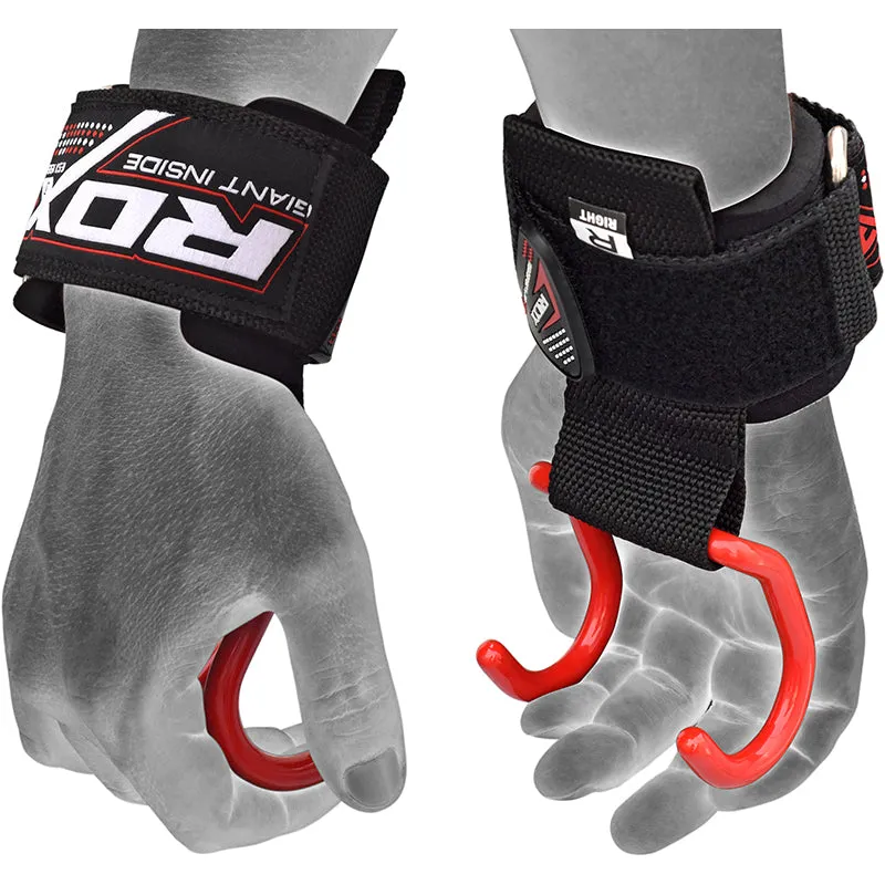 RDX W15 Anchor Wrist Straps with Hook