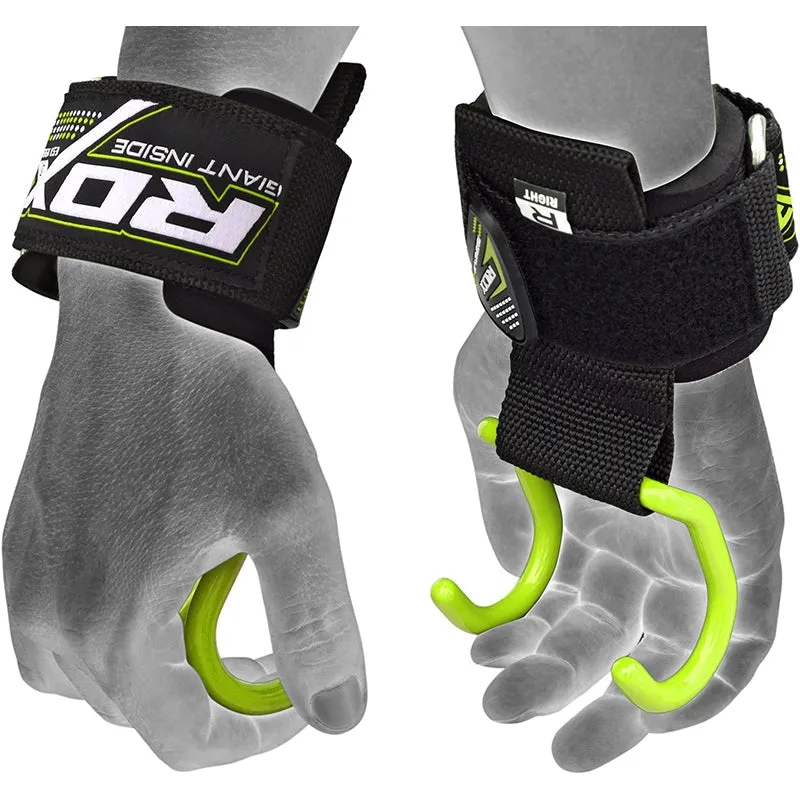 RDX W15 Anchor Wrist Straps with Hook