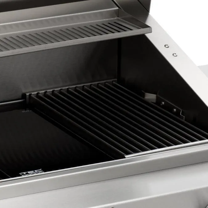 TEC Grills:  44" Patio On Stainless Cabinet With Side Shelves (64")