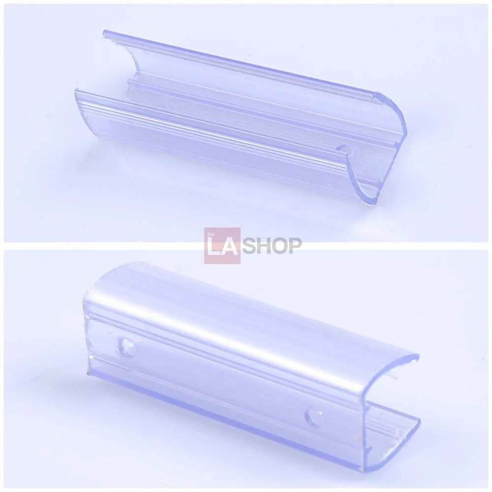 TheLAShop 2in. Wall Mounting Channel for Neon Rope Light 50ct/pk