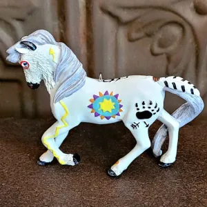 Trail of Painted Ponies Tatanka Ska Ornament by Artist Crystal Snow GF-0100