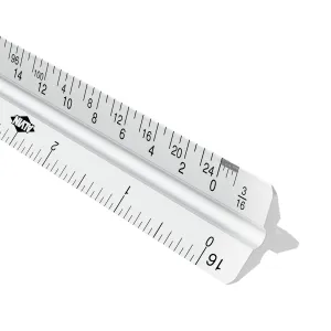 Triangular Scale - Aluminum 12"