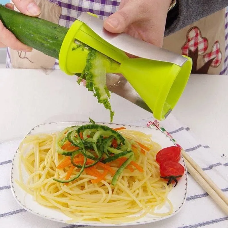 Vegetable Spiralizer Slicer Twister Handheld Spiral Cutter Fruit Grater Cooking Tools Spaghetti Pasta Kitchen Gadget