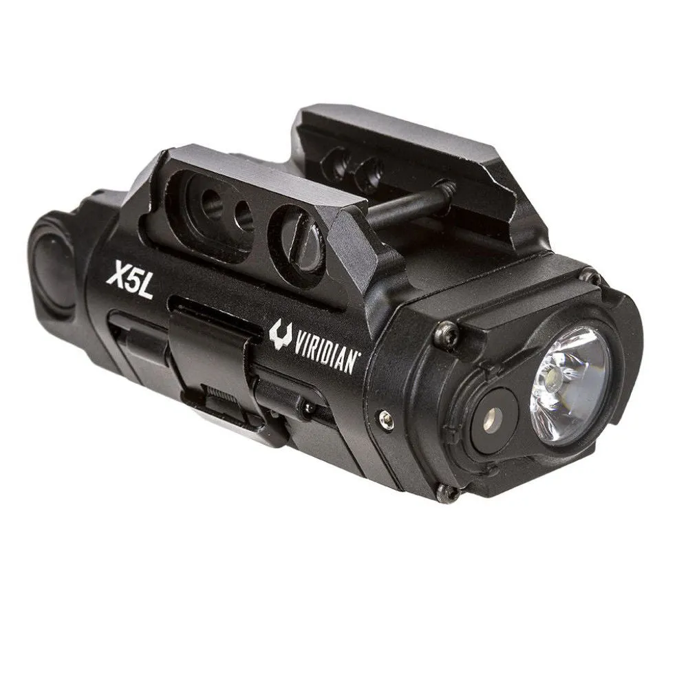 Viridian Weapon Technologies X5L Gen 3 Weapon Light 500 Lumen with Green Laser Sight