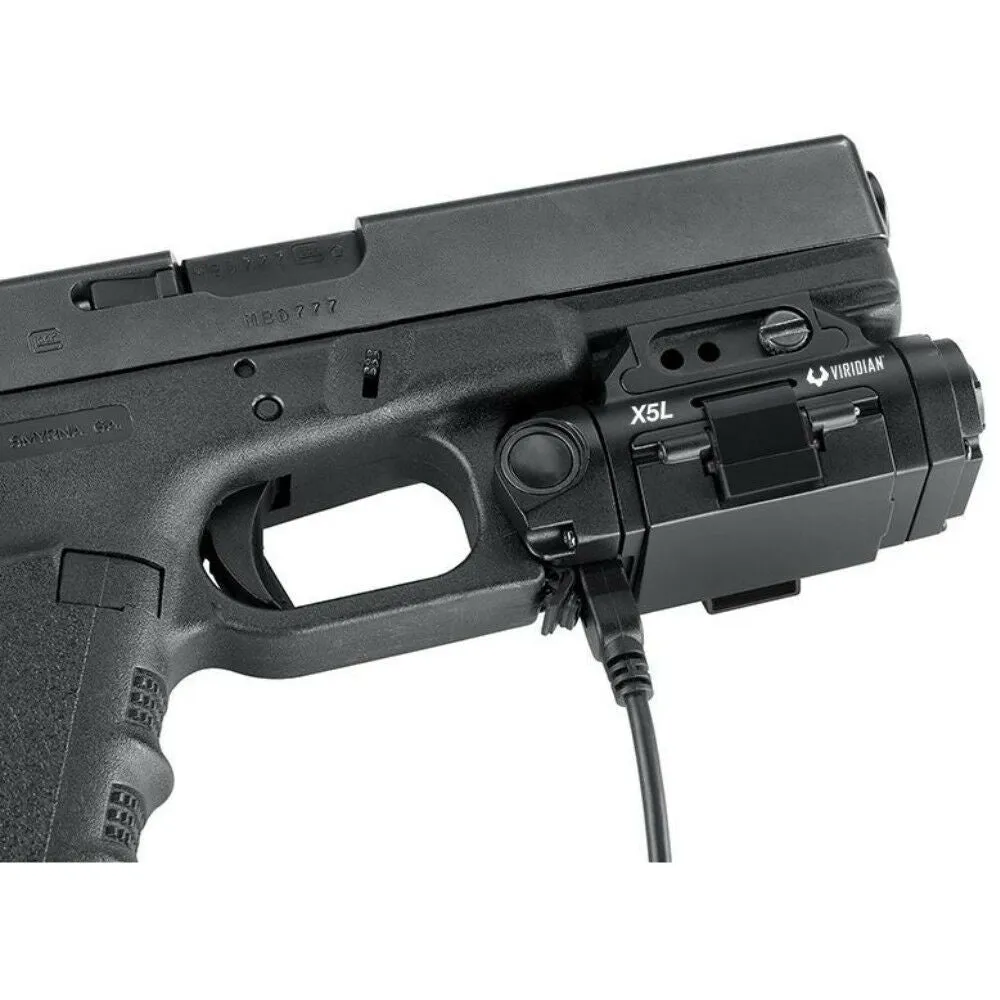 Viridian Weapon Technologies X5L Gen 3 Weapon Light 500 Lumen with Green Laser Sight