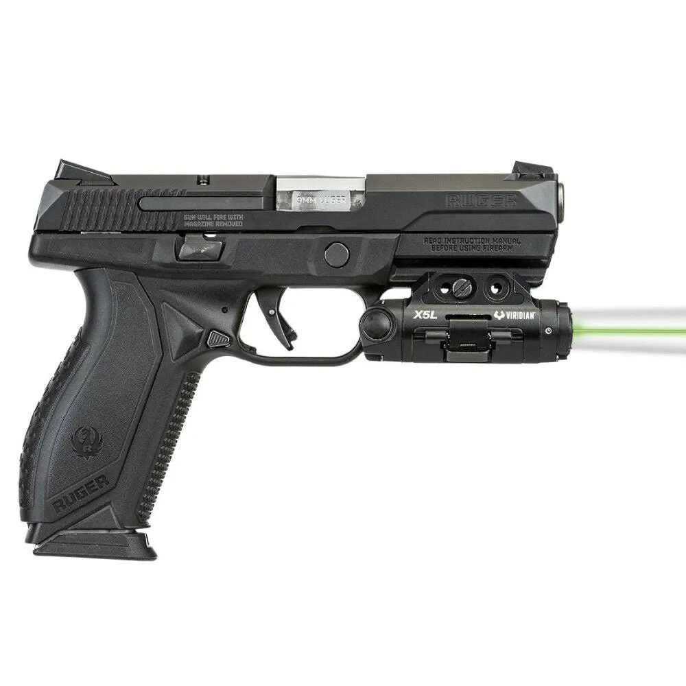 Viridian Weapon Technologies X5L Gen 3 Weapon Light 500 Lumen with Green Laser Sight