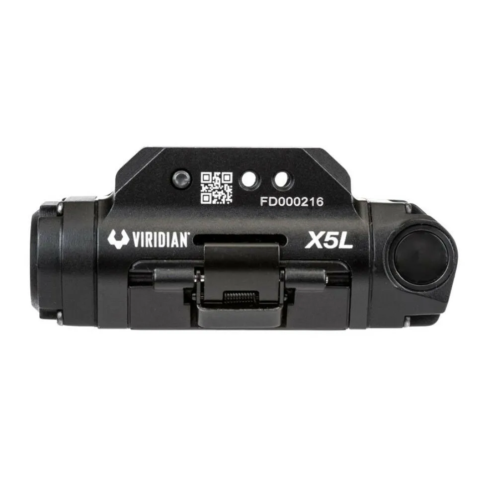 Viridian Weapon Technologies X5L Gen 3 Weapon Light 500 Lumen with Green Laser Sight