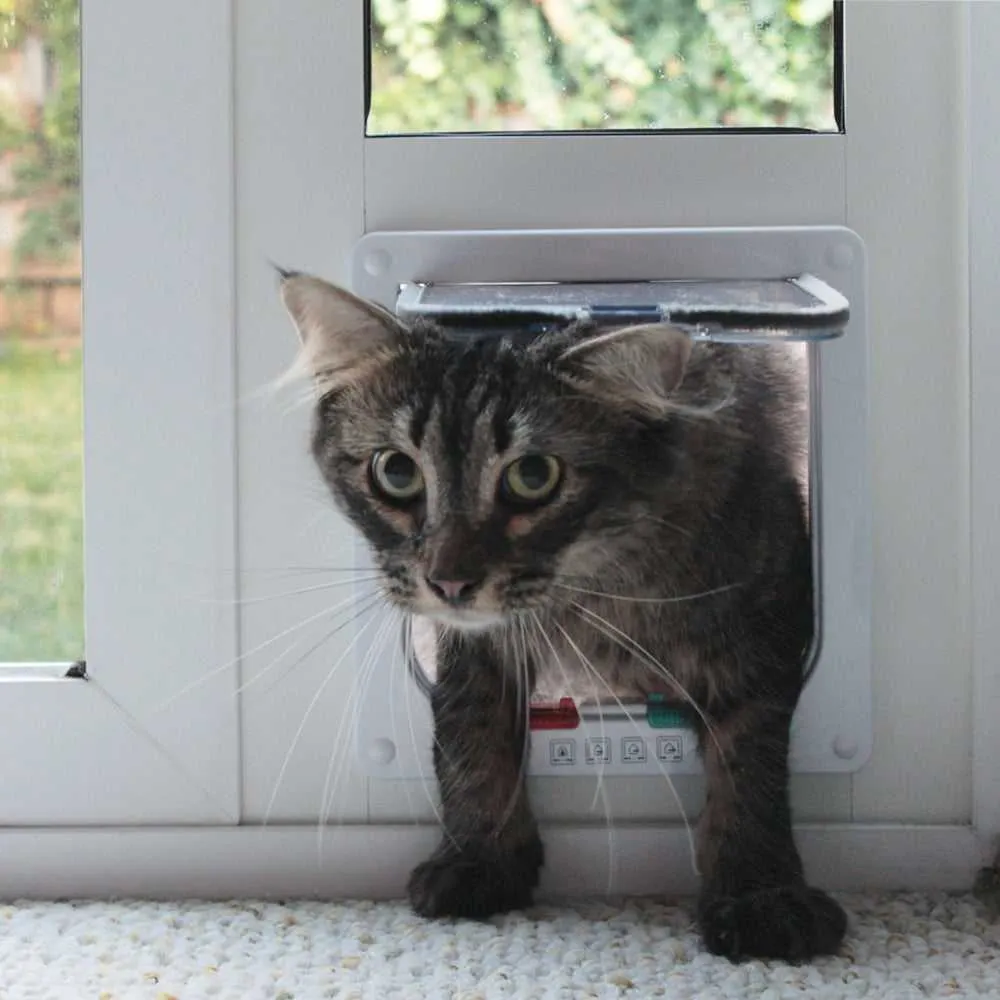 Whiskers & Windows Cat Door For Sliding Glass Doors