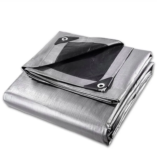 Yescom 10'x12' Heavy-Duty Poly Tarp Reinforced Canopy