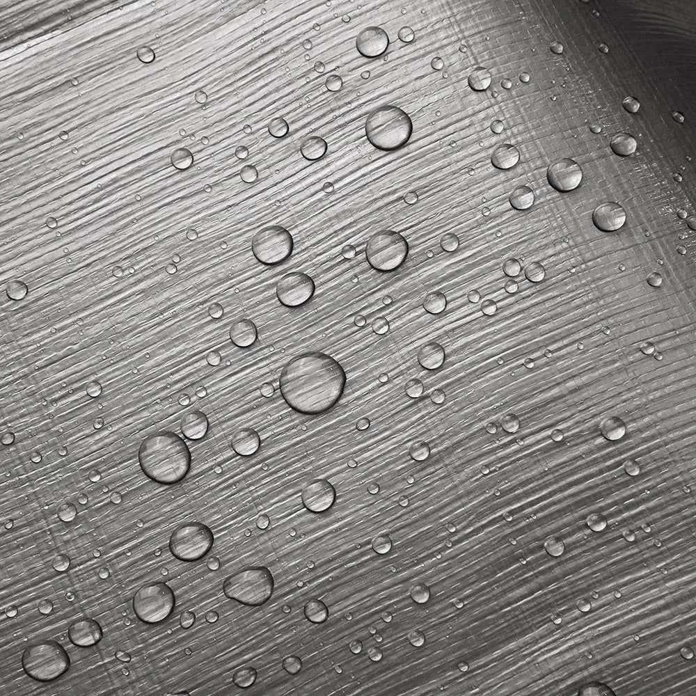 Yescom 30'x50' Heavy-Duty Poly Tarp Reinforced Canopy, Silver